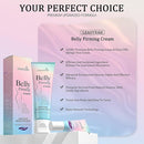 B Flat Belly Firming Cream - Moisturizing, Lifting, Firming for Stomach, Thighs and Butt, Body Lotion gift for Women and Men, 125 ML +5 ML by TinyTreasures Baby Boutique