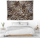 HZOHNAGO Leopard Print Tapestry Nature Wildlife Vintage Cheetah Fur Spot Animal Skin Wild Animals Spots Printed Wall Tapestry Painting Wall Hanging for Bedroom Living Room Dorm 80" W x 60" H by CozyNest Decor