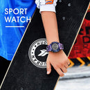 Kids Watch,Boys Watch for 3-15 Year Old Boys,Digital Sport Outdoor Multifunctional Chronograph LED 50 M Waterproof Alarm Calendar Analog Watch for Children with Silicone Band,Kids Gift by TinyTreasures Baby Boutique