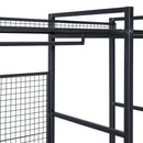 Open Style Wardrobe With Hanging Rails, Shelves And Drawers