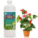 Premium 3-1-2 All Purpose Liquid Fertilizer Consentrate for All Indoor Plants & Flowers - Promotes Biomass Growth and Vibrant Leaf Color - 32oz Bottle by GreenHaven Gardens