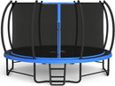 BCAN 8FT 10FT 12FT 14FT 15FT 16FT Recreational Trampoline with Enclosure for Kids Adults, ASTM Approved, Outdoor Trampolines with Ladder for Kids by TinyTreasures Baby Boutique