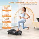 Vibration Plate Exercise Machine Weight Loss, Full Body Vibration Plate for Lymphatic Drainage, 180 Adjustable Speeds Vibrating Plate 400 Lbs Capacity Fitness Platform for Women Men by CozyNest Decor