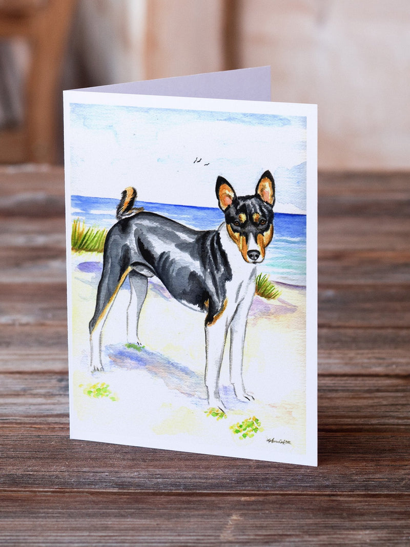 Basenji  Greeting Cards and Envelopes Pack of 8