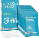 CrystLCare Tooth Sensitivity Treatment for Rapid and Long Lasting Relief for Adults & Kids – Sensitive Teeth Dental Strips for Hydroxyapatite Enamel Remineralization & Tooth Enamel Repair (14 Count) by CozyNest Decor