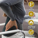 UTK Vibrating Far Infrared Heating Pad for Back Pain Relief, Hot to 159℉, Lower Back Massager Gift for Women Men, FSA-HSA Eligible, 3 Vibration, 16 Timers Auto-Off, 20 Jades, 35-55" Adjustable Size by CozyNest Decor