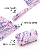 ALVABABY 3 Cloth Diaper Wet Dry Bags Waterproof Reusable with Two Zippered Pockets Travel Beach Pool Daycare Soiled Baby Items Yoga Gym Bag for Swimsuits or Wet Clothes Small medium Large 3L-SML08 by TinyTreasures Baby Boutique