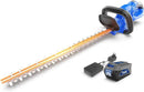 WILD BADGER POWER Hedge Trimmer 40V 24” Cordless, Powerful Electric Hedge Trimmer, 2.0Ah Battery and Charger Included by GreenHaven Gardens