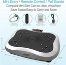 AXV Vibration Plate Exercise Machine Whole Body Workout Vibrate Fitness Platform Lymphatic Drainage Machine for Weight Loss Shaping Toning Wellness Home Gyms Workout by CozyNest Decor