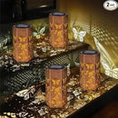 4 Pack Butterfly Solar Lanterns Outdoor Waterproof - Birthday Gifts for Women, Mom, Butterflies Solar Lights Outdoor Hanging Garden Decor for Outside, Patio, Outdoor, Yard, Lawn, Balcony by GreenHaven Gardens