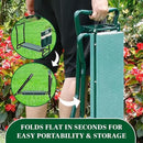 Garden Kneeler and Seat, Foldable Garden Stool Heavy Duty Gardening Bench for Kneeling and Sitting to Prevent Knee & Back Pain, Gardening Gifts for Women, Grandparents, Seniors, Mom & Dad