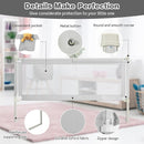 BABY JOY Bed Rail for Toddlers, 69’’ Extra Long, Height Adjustable & Foldable Baby Bed Rail Guard w/Storage Pocket & Double Safety Child Lock for Kids Twin Double Full Size Queen King Mattress (Gray) by TinyTreasures Baby Boutique