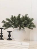 MISSPIN 12 Pcs 19.5 Inches Christmas Cedar Branches, Cedar Artificial Christmas DIY Crafts Faux Branches for Xmas Indoor Outdoor Home Decor by CozyNest Decor