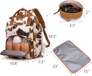 Wrangler Diaper Bag Backpacks Western Backpack Purses Multi-function Baby Bags for Mom with Waterproof Changing Pad & Pacifier Case by TinyTreasures Baby Boutique