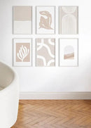 HAUS AND HUES Standalone White Oak Frame Set of 6-20x30 by CozyNest Decor