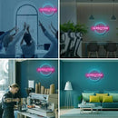 The World Is Yours Neon Sign, Carved Planet The World Is Yours LED Neon Light Lamp for Wall Decor, Light Up Signs for Office Wedding Man Cave Game Room Bedroom Birthday Gift by GreenHaven Gardens