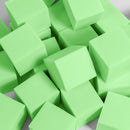 Foam Pit Cubes, 24 PCS 5 Inches Gymnastics Foam Blocks Trampoline Blocks, Multi-Sport Protective Padding for Freerunning, Trampoline, Parkour, Skate Parks & BMX - Green by TinyTreasures Baby Boutique