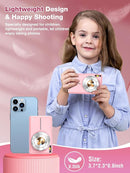 Digital Camera,FHD 1080P Kids Camera 44MP Point and Shoot Digital Cameras with 32GB Card,16X Zoom,Anti-Shake,Date Stamp,Compact Small Cameras Photography for Kids Student Teen Girl Boy(Pink) by TinyTreasures Baby Boutique