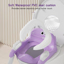 Potty Training Seat, Toddler Toilet Seat for Kids Boys Girls, 2 in 1 Potty Training Toilet for Kids, Splash Guard Anti-Slip Pad Step Stool, Adjust High Potty Chair for Toddler Kid Boys Girls by TinyTreasures Baby Boutique