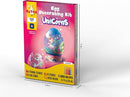 METMA 1999 Egg Decorating Kit Unicorns - Complete Decorative Eggs Set with Liquid Dyes, Stickers, Egg Spinner, and More - Fun Easter Egg Dye Kit Arts and Crafts for Kids by TinyTreasures Baby Boutique