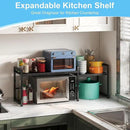 44.3 Inches Expandable Metal Storage Shelves,150LBS Heavy Duty Shelving Units and Storage For Appliance,Adjustable Utility Organization and Storage Shelf Rack For Kitchen Cabinet Closet Garage Pantry by CozyNest Decor