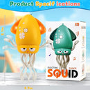 USB Rechargeable Dancing Octopus Baby Toy - Electric Crawling & Tummy Time Toy, Magical Musical Squid, Birthday for Kids Ages 1 2 3 4 5 6, Boys & Girls (Yellow) by TinyTreasures Baby Boutique