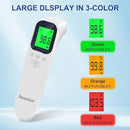 Contactless Thermometer - Digital Forehead Thermometer for Baby, Kids and Adults,3 Color Fever Alarm, 2 in 1 Forehead & Object Mode by TinyTreasures Baby Boutique