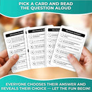 QUOKKA Who Knows Better? - Original - Family Card Trivia Game | Fun Learning & Educational Questions for Families | Suitable for Boys & Girls by TinyTreasures Baby Boutique