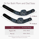 Momcozy Hip Seat Baby Carrier - Adjustable Waistband with Original 3D Belly Protector, Ergonomic Carrier with Various Pockets for Newborns & Toddlers up to 45lbs (Starry Sky, Medium) by TinyTreasures Baby Boutique