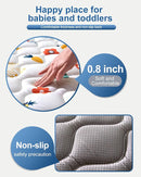 Odorless Premium Foam Baby Play Mat 36" x 36", Soft Microfiber Fabric Crawling Mat for Floor- Comfortable and Hypoallergenic, Non-Slip Cushioned Floor Playpen mat for Infants,Babies,Toddlers by TinyTreasures Baby Boutique