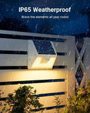 12 Pack Solar Lights Outdoor Motion Sensor, Waterproof Fence Lights with 3 Lighting Mode, Warm White LED Deck Lights for Outside Wall Yard Steps Stairs Garden - White by GreenHaven Gardens