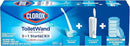 Clorox Original Cleaning System, ToiletWand, Storage Caddy, 6 Refill Heads, Dorm Room Essentials, (Package May Vary) by CozyNest Decor