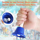 Eastrock Handbells, Hand Bells Set 8 Note Musical Bells for Toddlers Children Kids Adults, Used for Festival, Musical Teaching, Church Chorus, Wedding, Family Party by TinyTreasures Baby Boutique
