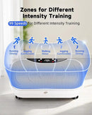 Vibration Plate Exercise Machine, Full Body Shaker Workout Vibration Plate for Lymphatic Drainage Weight Loss, Waver Vibrating Fitness Platform with Resistance Bands, Low Noise Home Fitness for Adults by CozyNest Decor