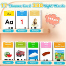 Toddlers Bilingual Spanish & English Talking Flash Cards with 288 Sight Words, Speech Therapy Toys for 3 4 5 6 Years Old Boys and Girls, Learning Educational Kids Gifts (Blue) by TinyTreasures Baby Boutique