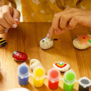 Creative Roots Paint Your Own Rock Pets by Horizon Group USA, 6 Colors, Paint Brush, Wiggly Eyes and Glue Included, Multicolor by GreenHaven Gardens