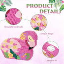WERNNSAI Flamingo Piñata - Pink Piñata Bundle with Blindfold and Bat for Girls Kids Tropical Flamingo Theme Birthday Party Supplies Summer Pool Party Decorations for Fiestas Baby Shower by TinyTreasures Baby Boutique