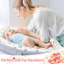 Baby Lounger- Baby Nest for 0-24 Months, Ultra Soft Organic Cotton Breathable & Portable Baby Lounger, Baby Lounger Pillow for Newborn by TinyTreasures Baby Boutique