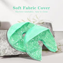 Hot/Cold Breast Gel Bead Ice Packs Breast Cooling/Heat Pads Relief for Breastfeeding, Nursing Pain, Mastitis, Engorgement, Swelling, Plugged Ducts | Boost Milk Let-Down & Production,2 Pack (Green) by TinyTreasures Baby Boutique