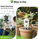 RAINPOINT Smart Digital Wireless Plant Moisture Meter Houseplant Indoor,WiFi Hub Needed,Capacitive Probe,Leave-in Soil Hygrometer Sensor,Real-time Monitor Outdoor Greenhouse Gardening(Two-Pack Set) by GreenHaven Gardens