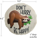 Spoontiques - Garden Décor -Sloth Stepping Stone - Decorative Stone for Garden by GreenHaven Gardens