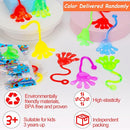 24 PCS Sticky Hands for Kids Party Favors Treat Gift Egg Filler Goodie Bag Stuffer Treasure Box Toy Classroom Carnival Prizes Student Mini Bulk Pinata Slap Hand Sensory Fidget Stretchy Toy Halloween by TinyTreasures Baby Boutique