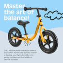 Retrospec Cub Toddler 12" Balance Bike, 18 Months - 3 Years Old, No Pedal Beginner Kids Bicycle for Girls & Boys, Flat-Free Tires, Adjustable Seat, & Durable Frame by TinyTreasures Baby Boutique