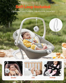 VEVOR Sound Machine, 21 Soothing Sleep Sounds, 3-in-1 Portable and Hangable White Noise Sound Machine with Auto-Off Timer, Soft Ring Light and Memory Function, for Baby, Adults, Home, Office & Travel by TinyTreasures Baby Boutique
