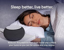 SNOOZ Smart White Noise Sound Machine - Real Fan Inside for Non-Looping White Noise, Sleep Aid for Adults, Travel, Sleeping, Bedroom, Portable, Baby Registry Essential - Charcoal by TinyTreasures Baby Boutique