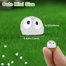 Glow in The Dark Tree Elves Fairy 60Pcs Mini Resin Elf Fairy Garden Accessories Little Briquettes Elves Miniature Figurines, Micro Landscape Gnomes Dollhouse Ornament Potted Plants Decorations by GreenHaven Gardens