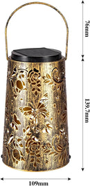 Solar Lanterns Butterfly Warm Cool Light Outdoor Waterproof Metal Decor Home Garden Yard Backyard Porch Table Pathway for Women Grandma Gifts 2pcs by GreenHaven Gardens