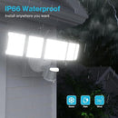Olafus 100W Motion Sensor Outdoor Lights, 10000LM 2 Pack Motion Sensor Flood Light, Dusk to Dawn Outdoor Lighting, IP65 Waterproof Motion Detector Lights for Outside, White by GreenHaven Gardens