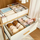 6 Pack Drawer Organizers for Clothing,Fabric Foldable Closet Organizers and Storage Dresser Drawer Dividers Storage Basket Bins for Clothes,Socks,Scarves,Ties,Underwear,Towels by CozyNest Decor