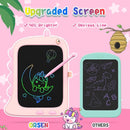 ORSEN 8.5 Inch LCD Doodle Board Tablet for Girls - Unicorn Drawing Pad for Kids 2-7 Years Old - Travel Toy Birthday Gift by TinyTreasures Baby Boutique